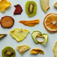 sliced lemon and red chili