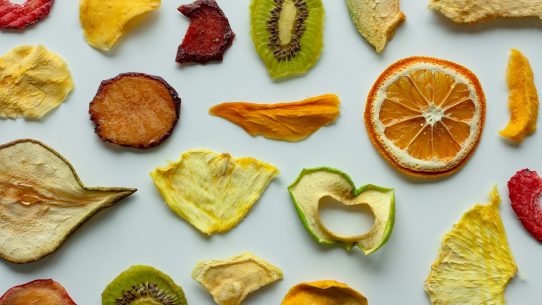 sliced lemon and red chili
