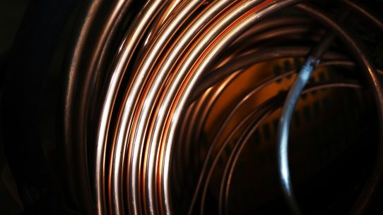 white and brown spiral light
