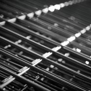 black and white light bokeh