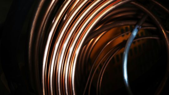 white and brown spiral light