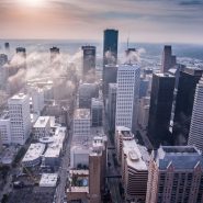 white high-rise buildings