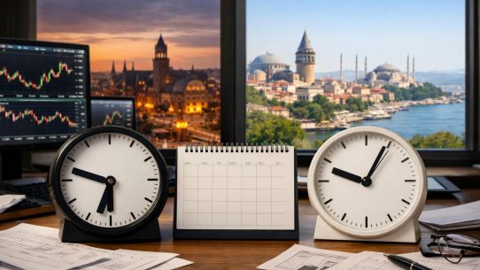 Avrupa ülkelerinde kış saati uygulamasına geçilmesiyle Türkiye ile Avrupa arasındaki saat farkı bir saat arttı