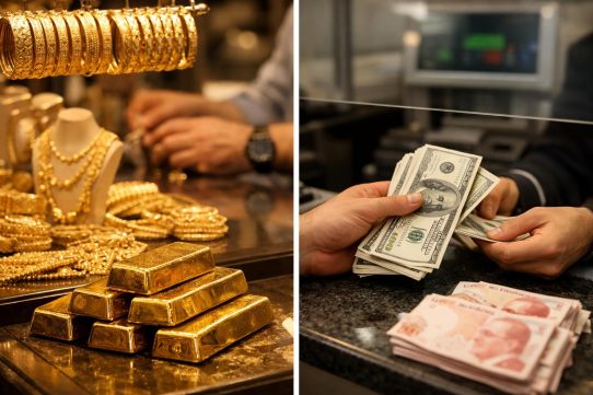 Kapalı Çarşı'da altında kayıp sürerken, kur yükseldi